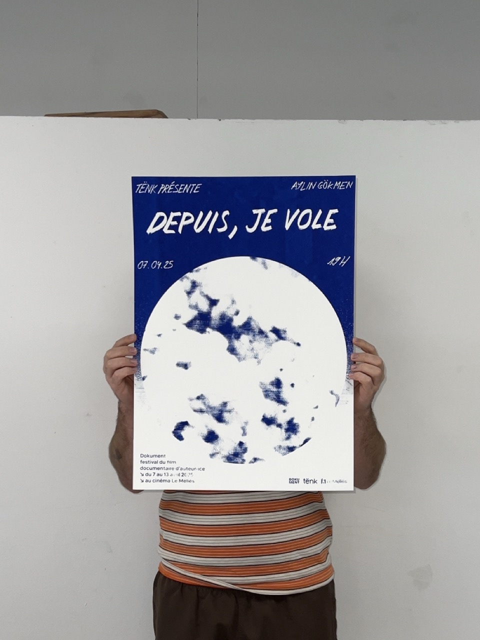 échelle poster "Depuis je vole"